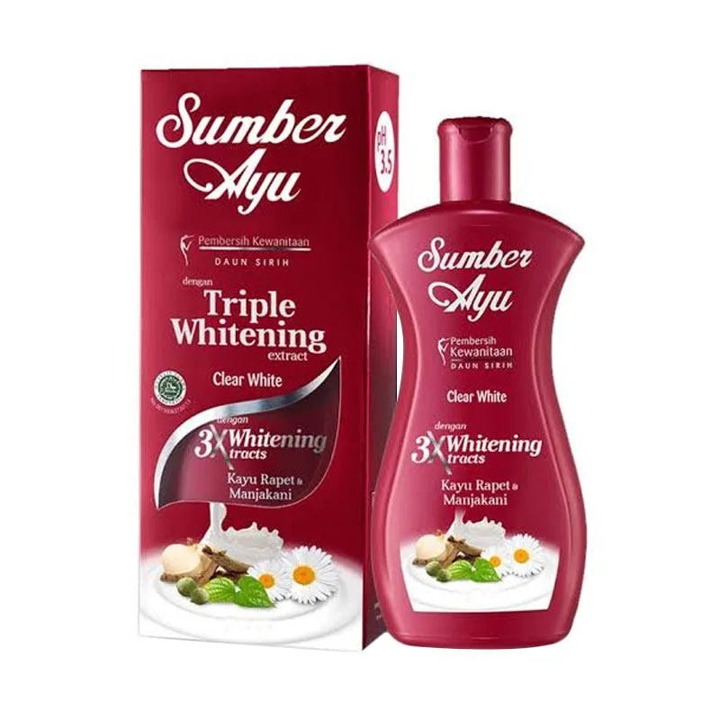 SUMBER AYU (Manjakani Keset | Whitening Clear White | Triple Whitening Pearly White) 50ML / 90ML / 200ML (SG)