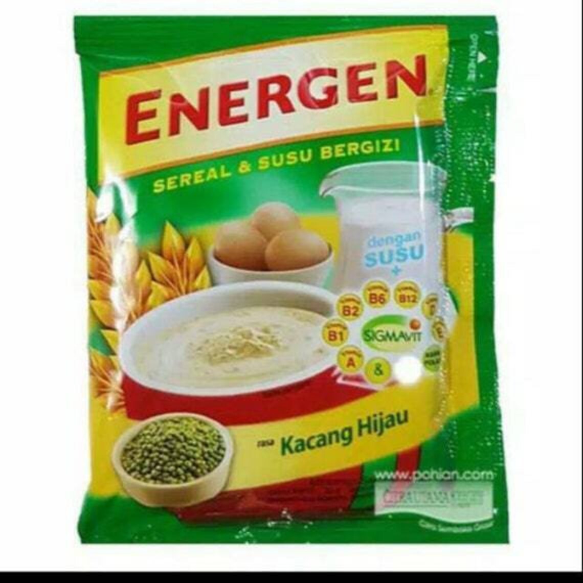 Energen Nutritious Cereal and Milk Sachet 10pcs (SG)