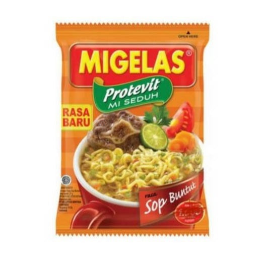 MIE MI GELAS 30g (1 Light Contents 10pcs) So Yummy migelas (SG)