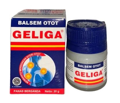BALSAM OTOT GELIGA 1 pack x 10gr | 20gr | 40gr - Muscular Balm (SG)