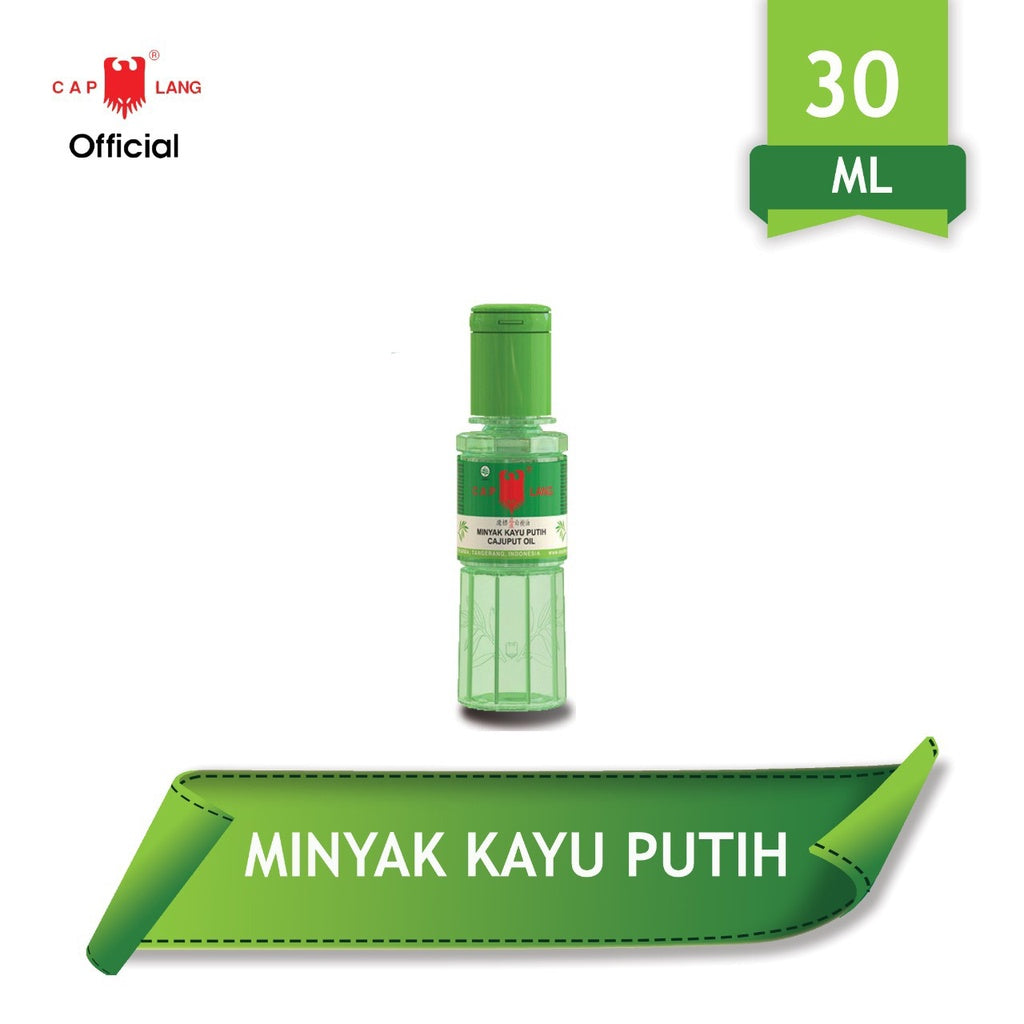 Cap Lang Minyak Kayu Putih 15 mL, 30 mL, 60 mL, 120 mL, 210 mL / Masuk Angin / Pusing / Kembung / Mual / Kayu Putih / Muntah / Pencernaan (SG)