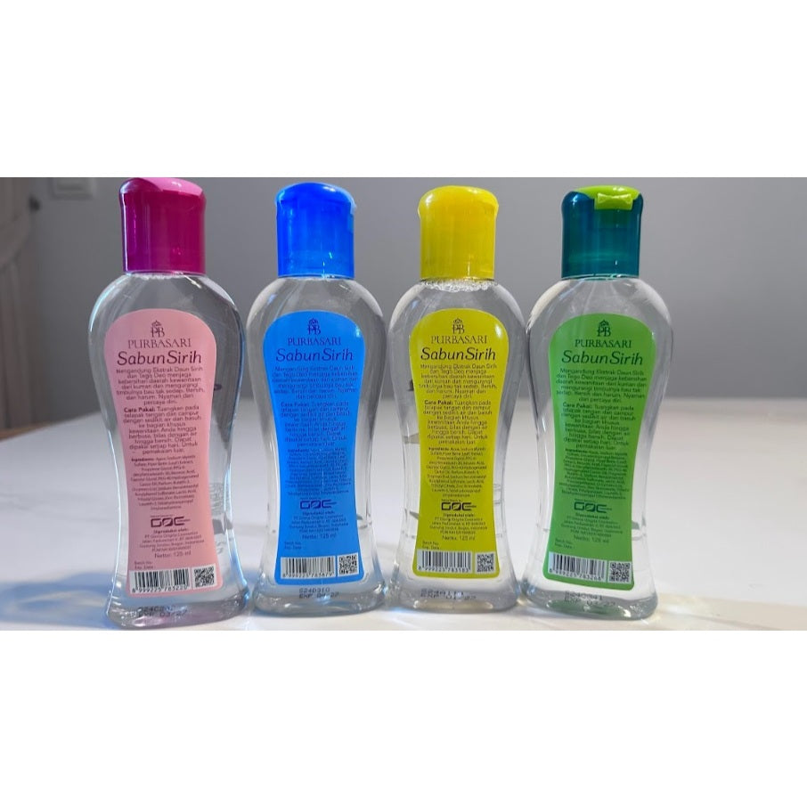 PURBASARI Sabun Sirih Feminine Wash / Pembersih Kewanitaan Dengan Ekstrak Daun Sirih 125ML (SG)