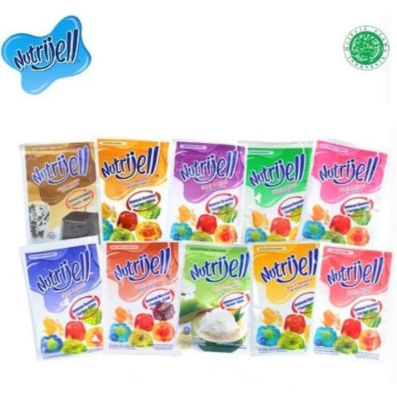 NUTRIJELL Jelly 1 Sachet x 15 gram AVAILABLE ALL VARIAN (SG)
