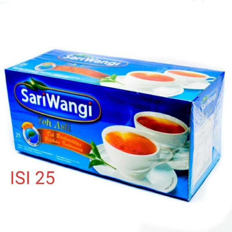 SARI WANGI 100% TEH ASLI ORIGINAL 1 box 25 teabags (SG)