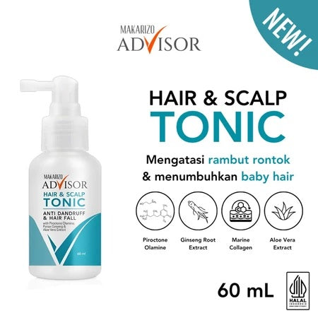 MAKARIZO ADVISOR Hair Protection Keratin | Recovery Vitamax | Hair Tonic | Daily Professional Conditioner (SG)