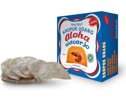 Kerupuk Aloha OVAL/STICK Krupuk Udang Superior Prawn Shrimp Cracker/ Keropok Udang (SG)