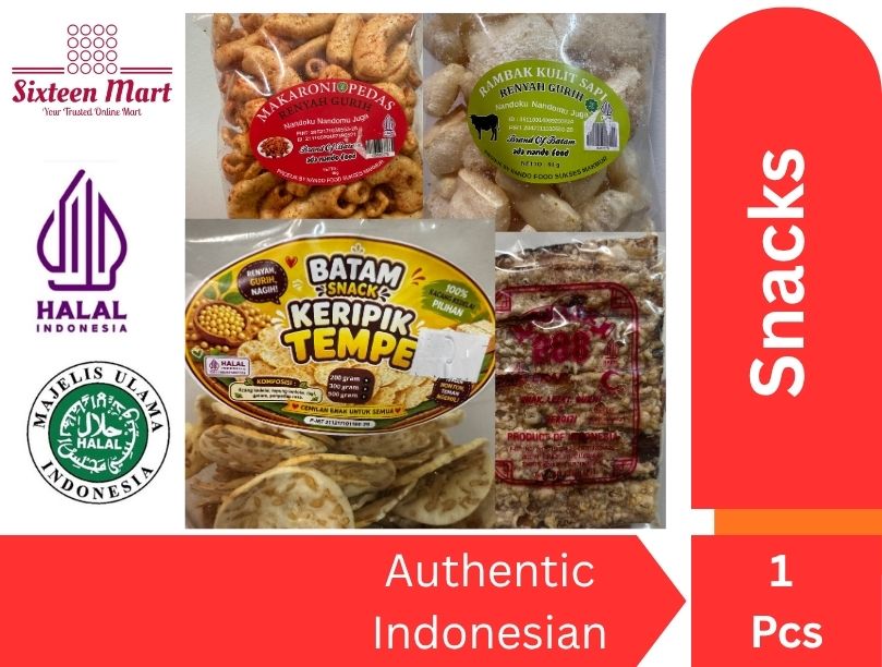 Various Indonesian HALAL Snacks - Authentic Traditional Taste (SG)