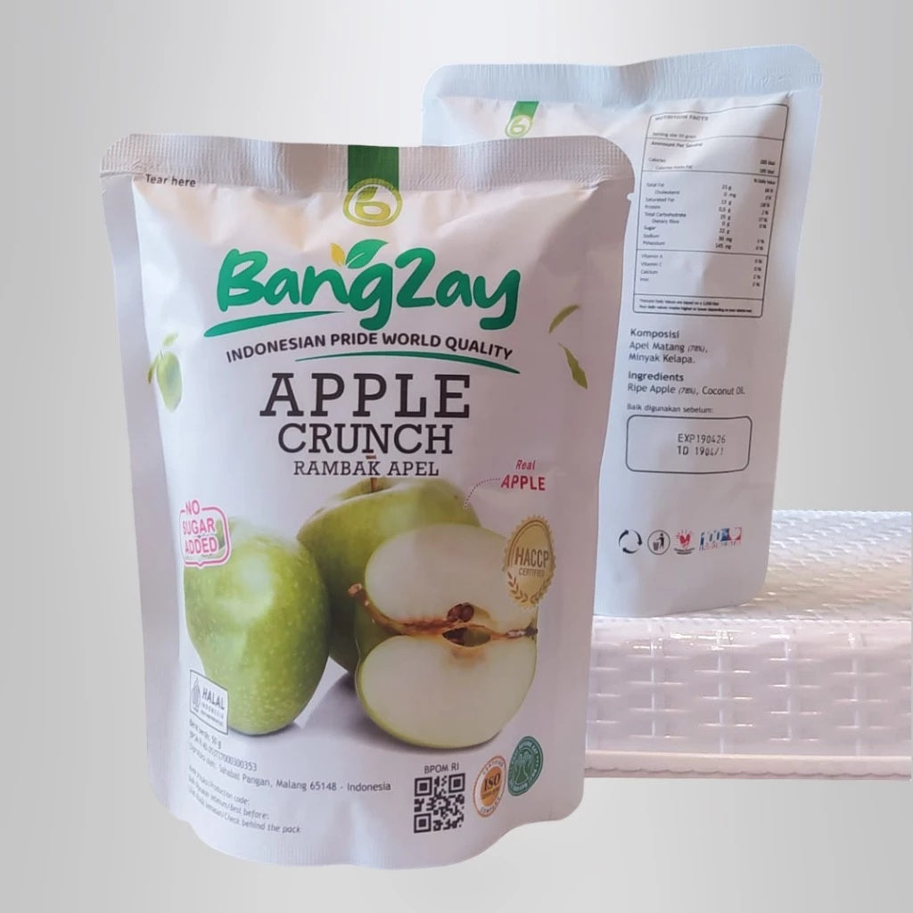 BANGZAY Fruit & Vegetable Crunch | KERIPIK BUAH DAN SAYUR BANGZAY | Authentic Original Indonesian Crispy Snack (SG)