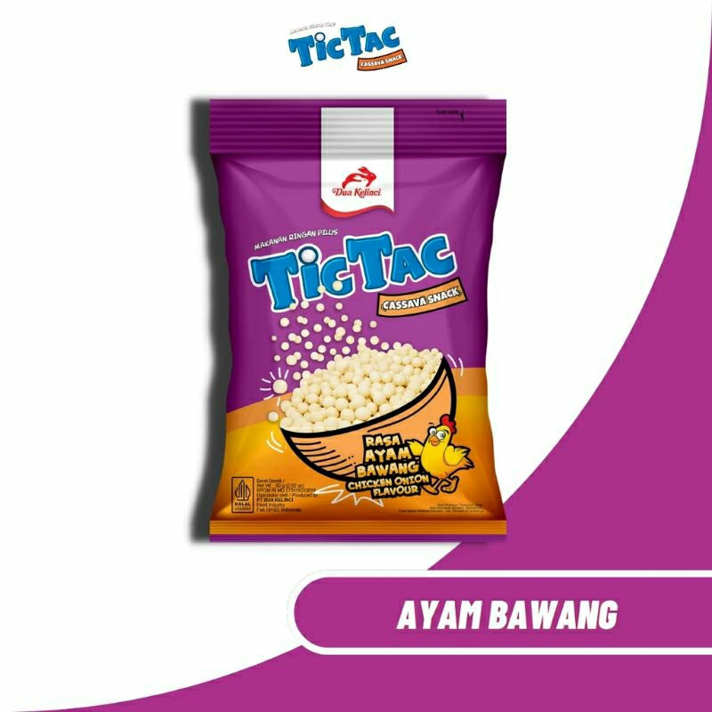 Dua Kelinci Tic Tac All Flavours 1 pack x 80gram HALAL  (SG)