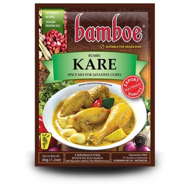 Bamboe Seasonings 1 Sachet x 50 gram (SG)