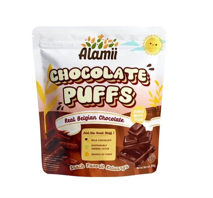 Healthy Snacks Alamii for kids | Alami Puffs | No MSG | No Colouring | No Preservatives (SG)