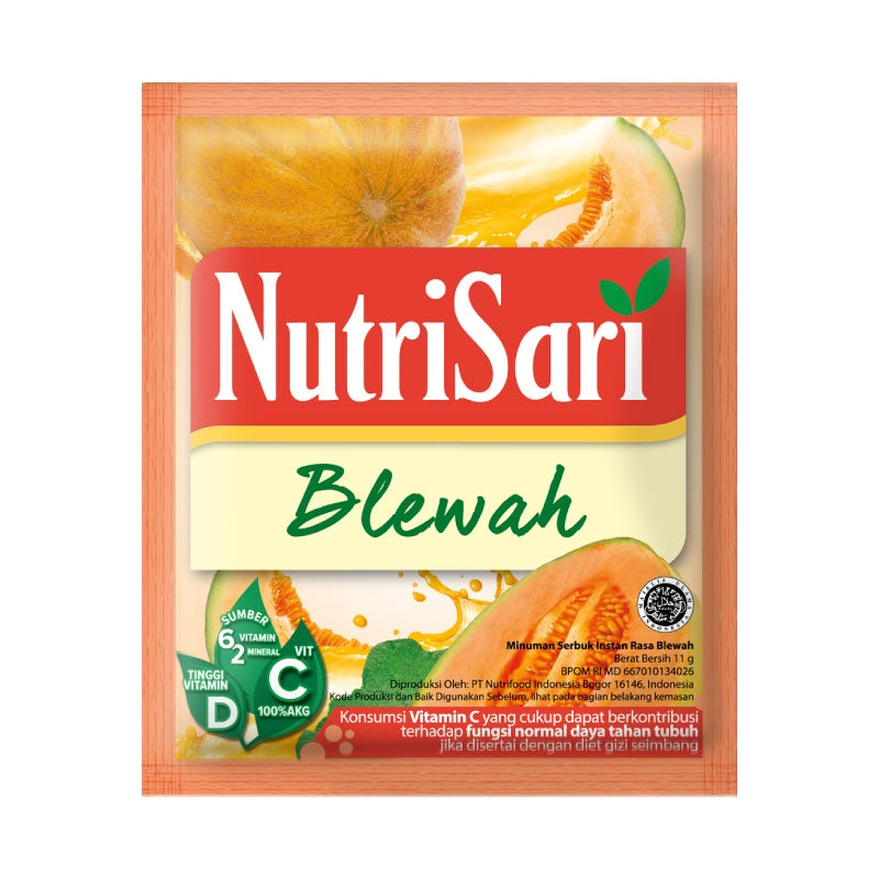 NutriSari Drink Sachet - Minuman Buah Vitamin C Vitamin D 10pcs AVAILABLE ALL VARIAN (SG)