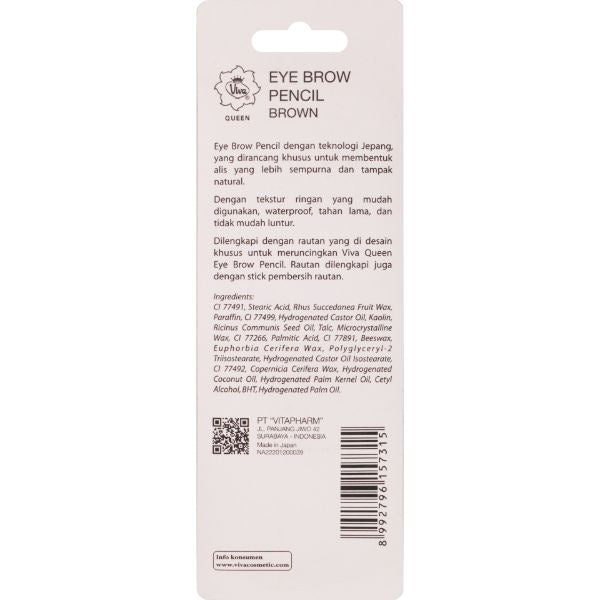 [SG INSTOCK] Original Limited Edition Viva Queen Eyebrow Pencil, 1.3g