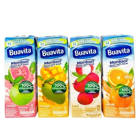 Buavita BUNDLE CTN 24PCSX245ML All Varian - Jus Minuman Drink (SG)