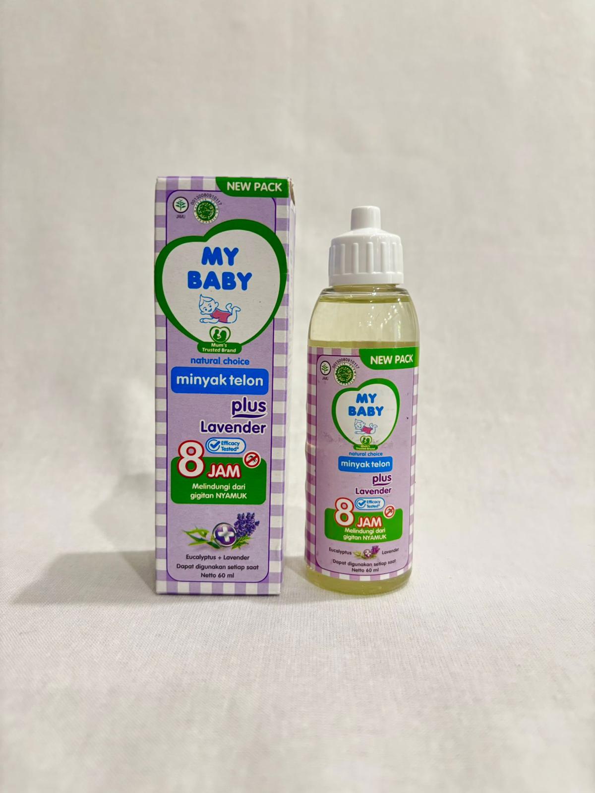 SG Bundle 1/3/6 Minyak Telon Oil My Baby Plus Lavender 8 Hours mybaby minyaktelon (SG)
