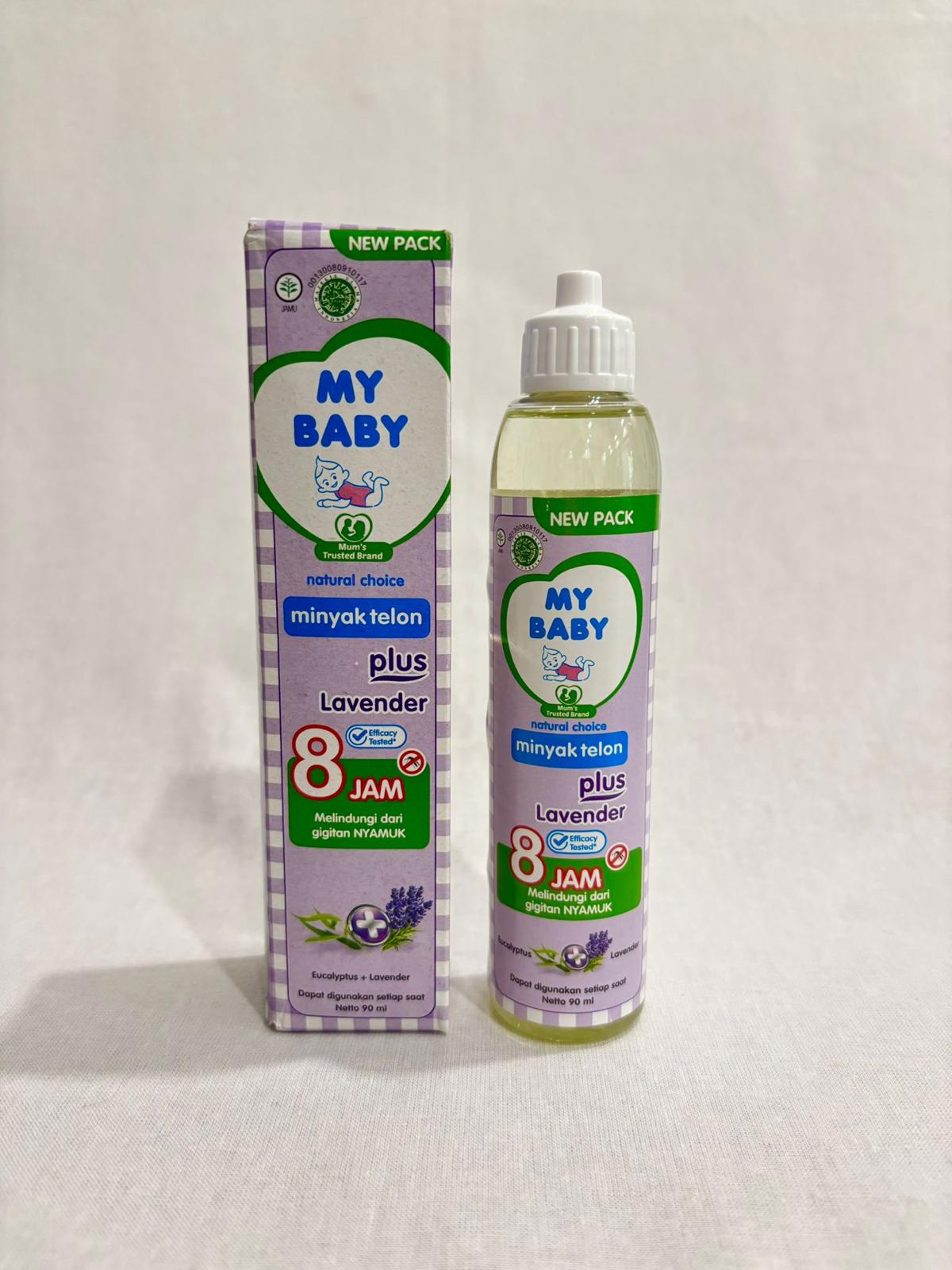 SG Bundle 1/3/6 Minyak Telon Oil My Baby Plus Lavender 8 Hours mybaby minyaktelon (SG)