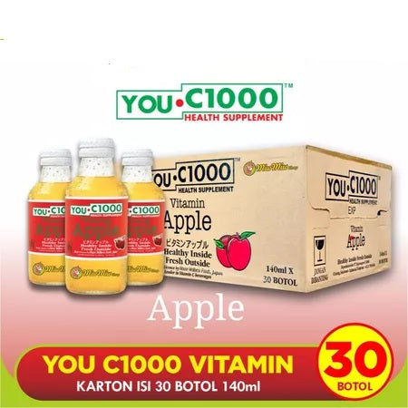 You C1000 140 ml or 500 ml - VITAMIN C 1000 Drink Lemon, Orange BUNDLE per CTN (SG)