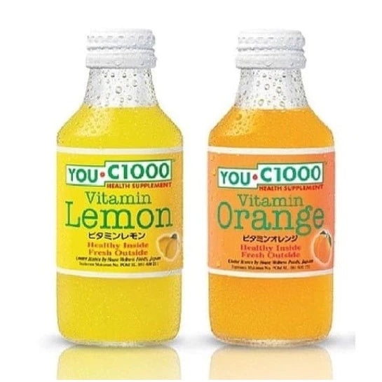 You C1000 140 ml or 500 ml - VITAMIN C 1000 Drink Lemon, Orange BUNDLE per CTN (SG)