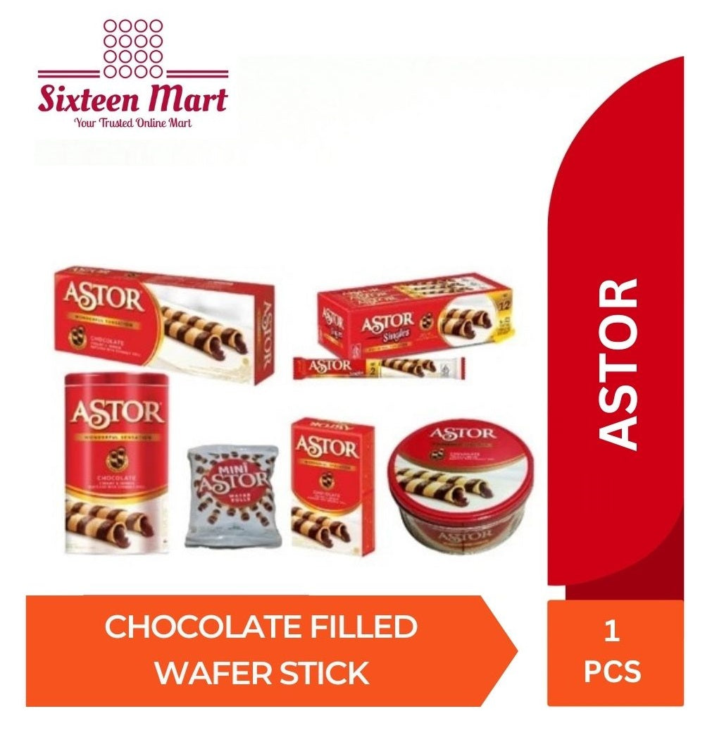 ASTOR Snack Chocolate Filled Wafer Stick (SG)
