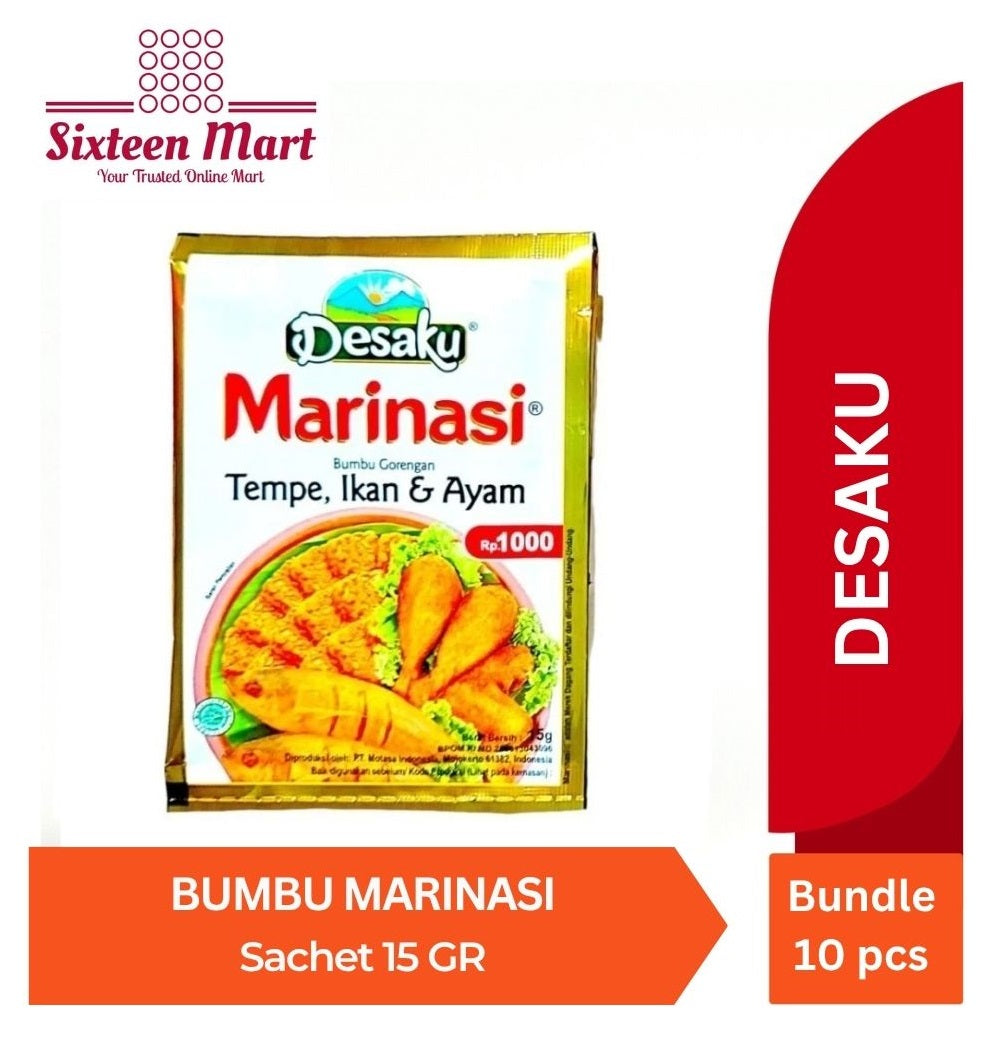 Bundle DESAKU Marinasi Masakan Serbaguna 12 PCS (SG)