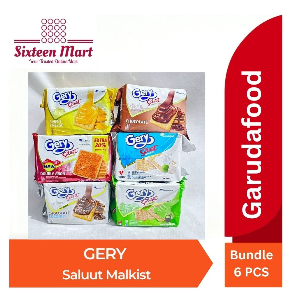 Bundle Gery Saluut Malkist Premium per Pack contain 6 pcs (SG)