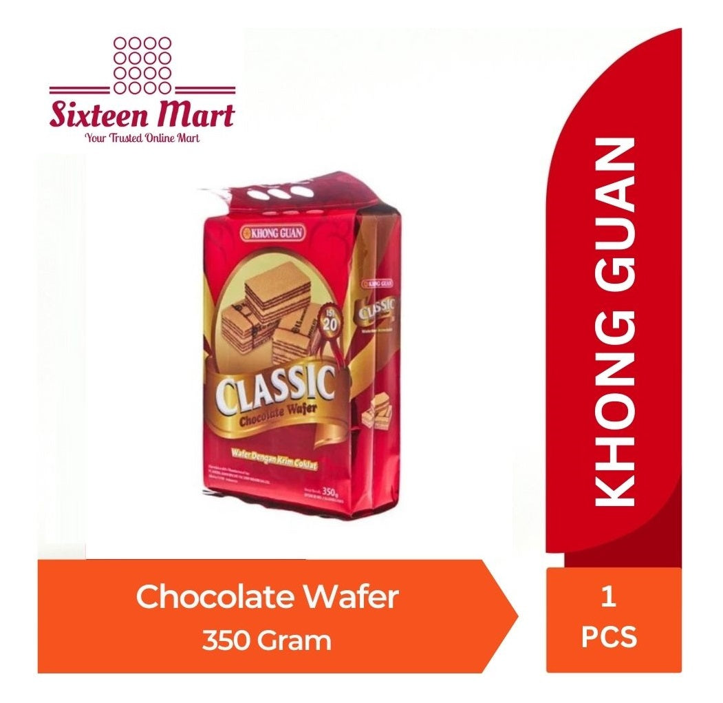 KHONG GUAN CLASSIC CHOCOLATE WAFER  350 GR (SG)