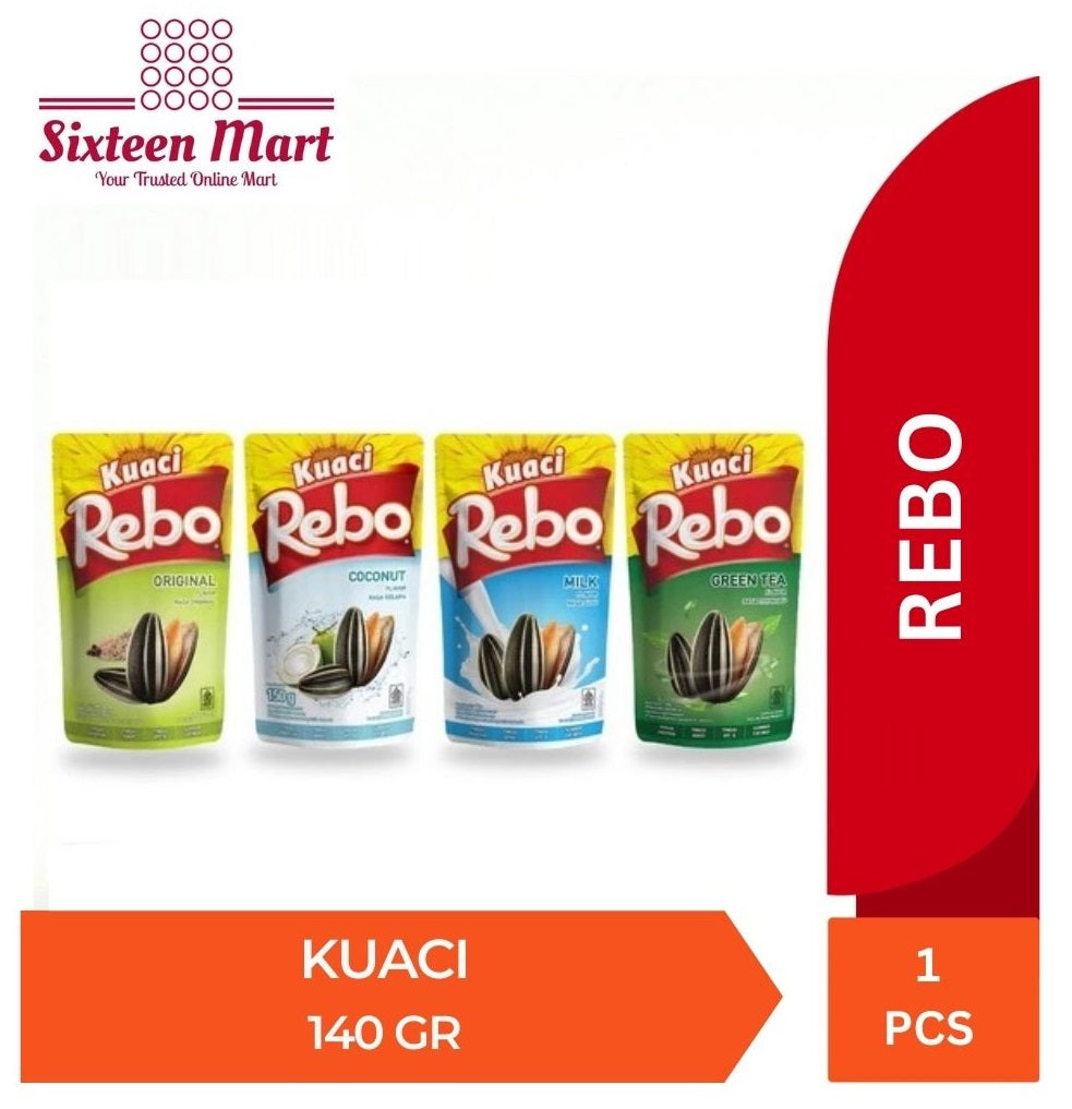 Kuaci Rebo Biji Bunga Matahari | Sunflower Seeds 140GR (SG)