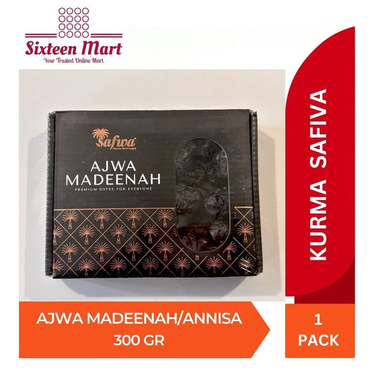 KURMA SAFIVA Ajwa Madeenah OR Ajwa Annisa 300GR (SG)