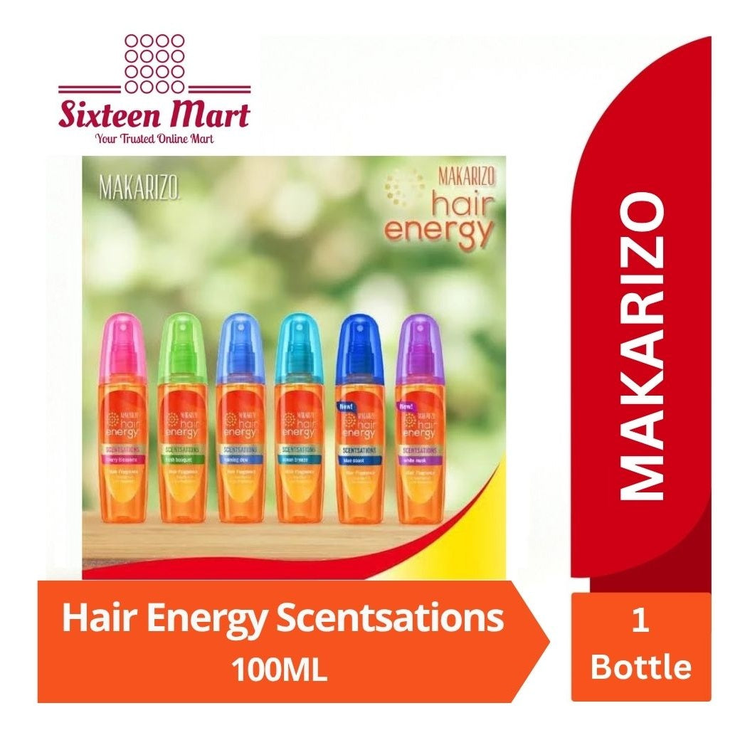 Makarizo Hair Energy Scentsations | Hair Fragrance Parfum Rambut 100 ml (SG)