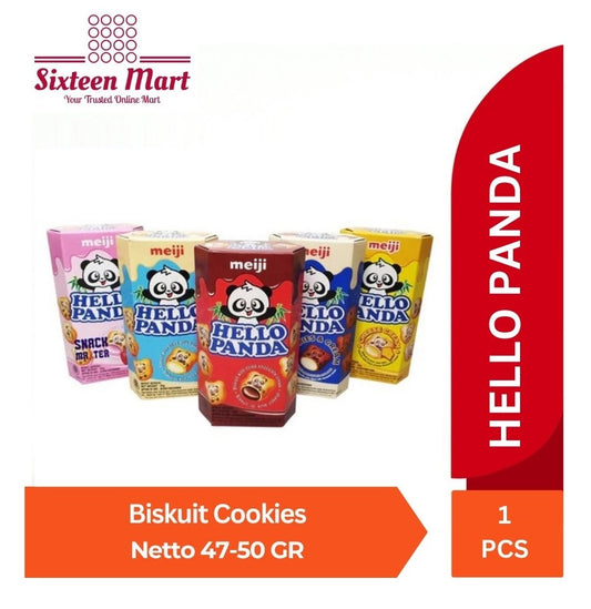 Meiji Hello Panda Cream Filled Biscuits Cookies (SG)