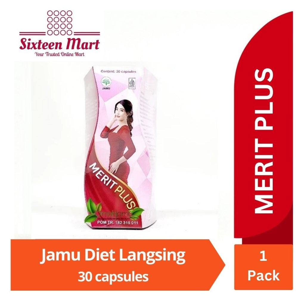 MERIT PLUS Herbal Pelangsing Alami (SG)