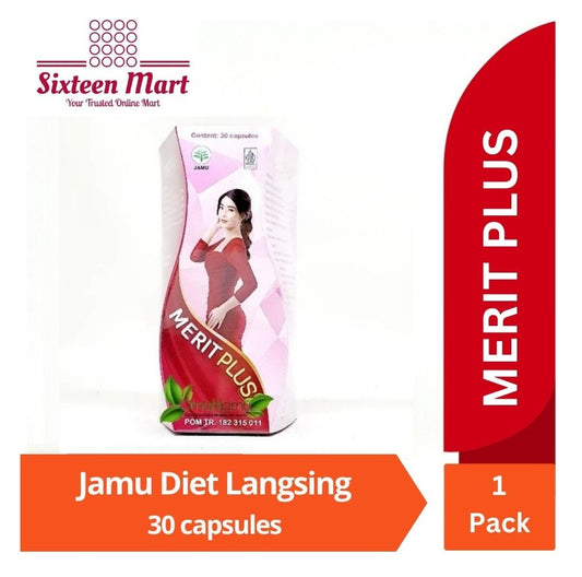 MERIT PLUS Herbal Pelangsing Alami (SG)