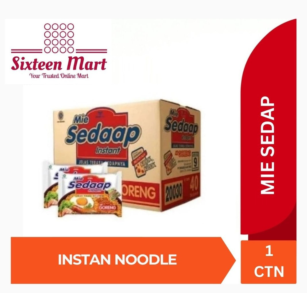 Mie Sedap Instant Noodle Bundle CTN best varian flavour (SG)
