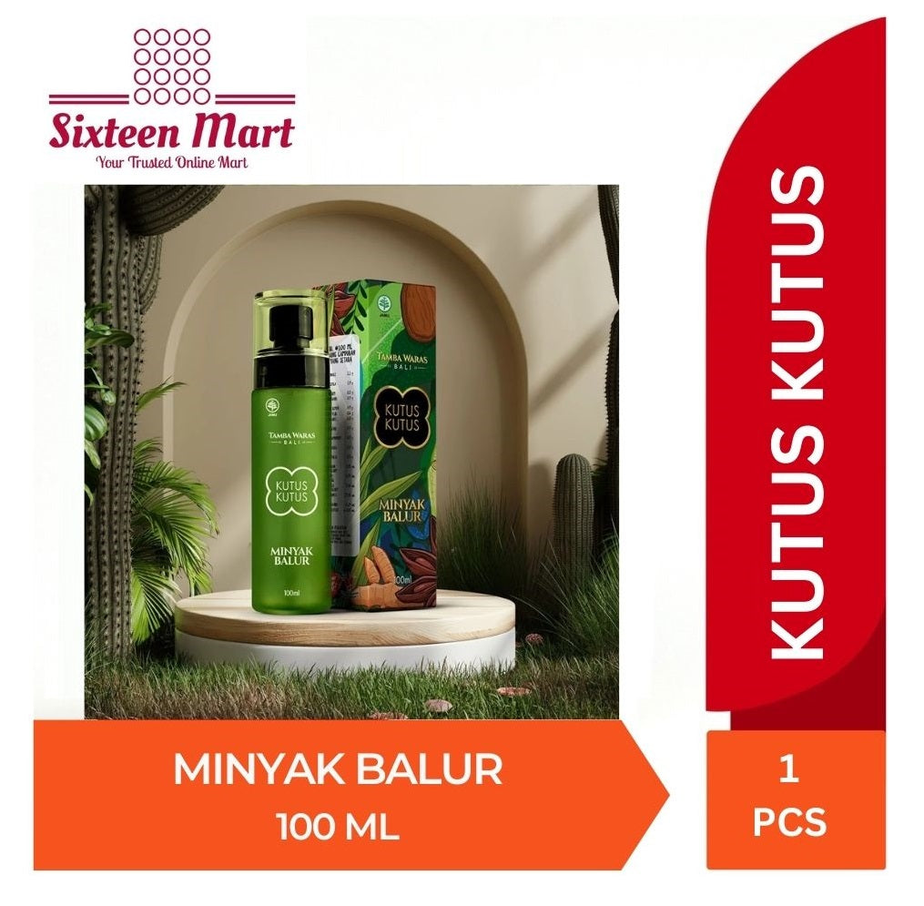 Minyak Kutus Kutus Balur Herbal Organik 100 ML (SG)