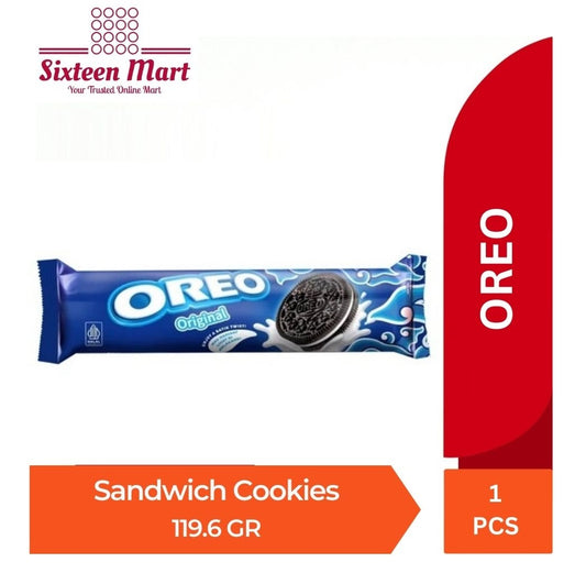 Oreo Sandwich Cookies Original Chocolate 119.6gr (SG)