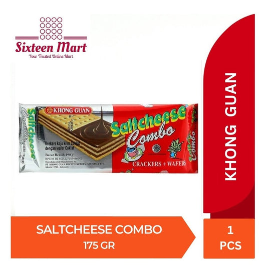 Biscuit KHONG GUAN SALTCHEESE COMBO 175 Gr (SG)