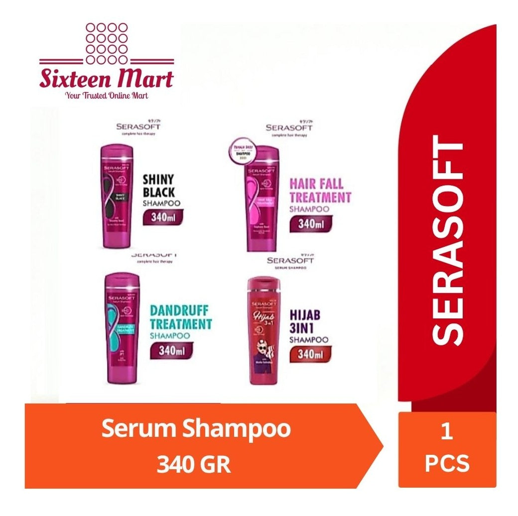SERASOFT Serum Shampoo All Best Variant 340ml (SG)