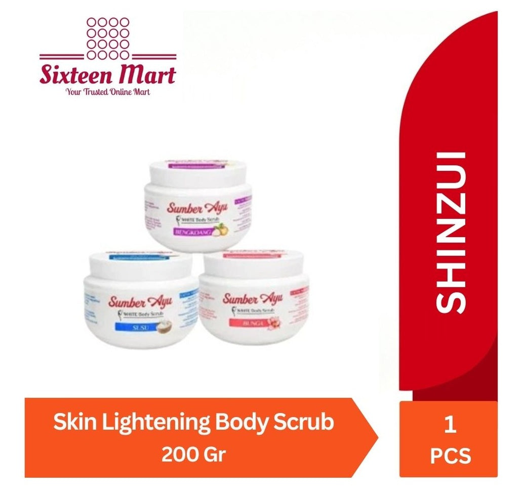 SHINZUI SKIN LIGHTENING BODY SCRUB SERIES | SHINZUI LULUR (SG)