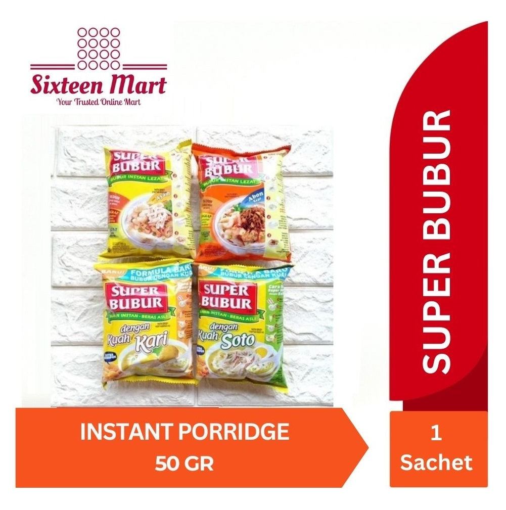 Super Bubur / Instant Porridge Sachet 50GR (SG)