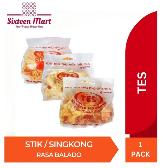 ACEFOOD TES Stik Sambal Balado / Keripik SIngkong Rasa Balado (SG)