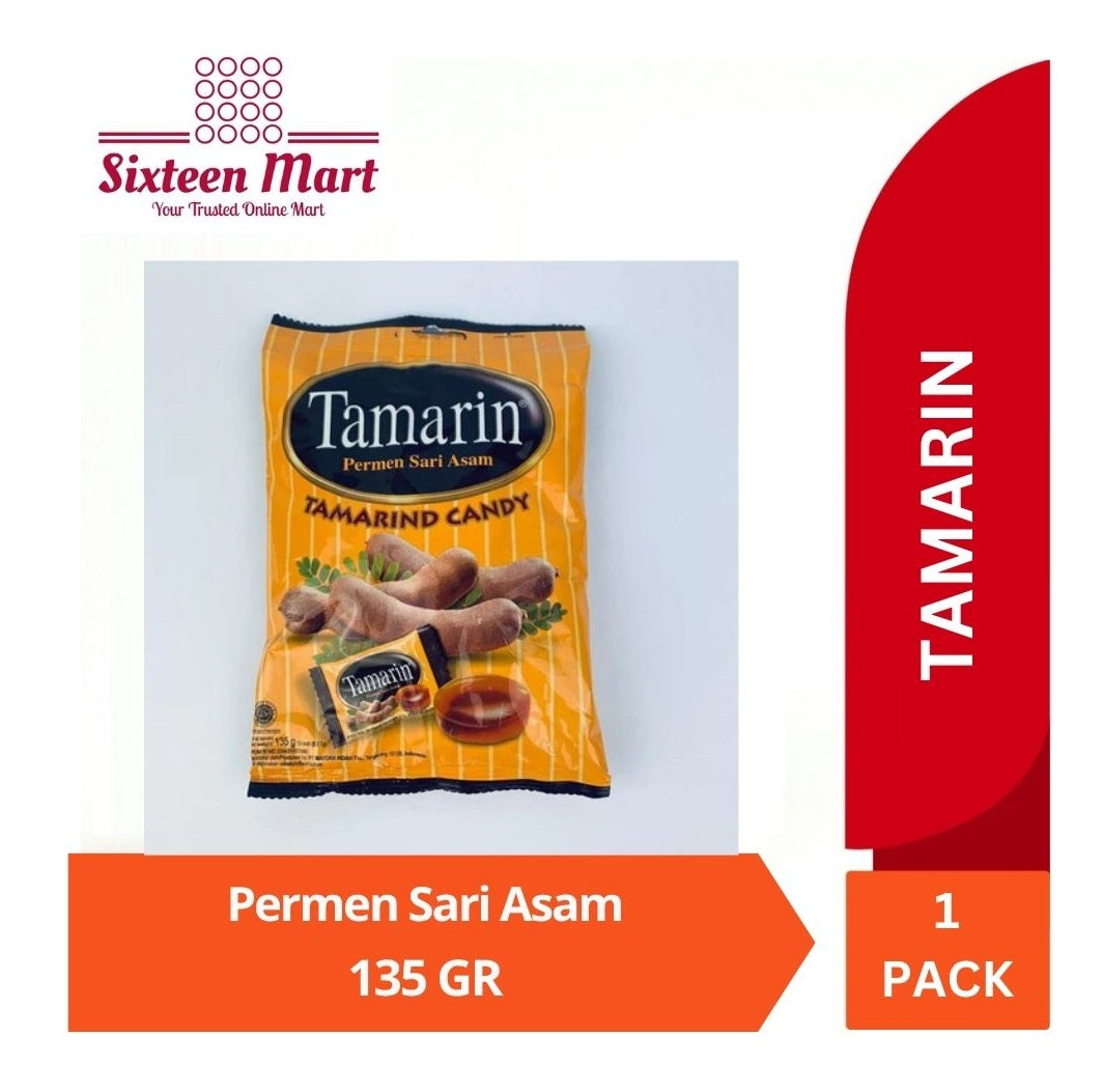 TAMARIN Candy 135gr isi 50 Pcs - Permen Sari Asam (SG)