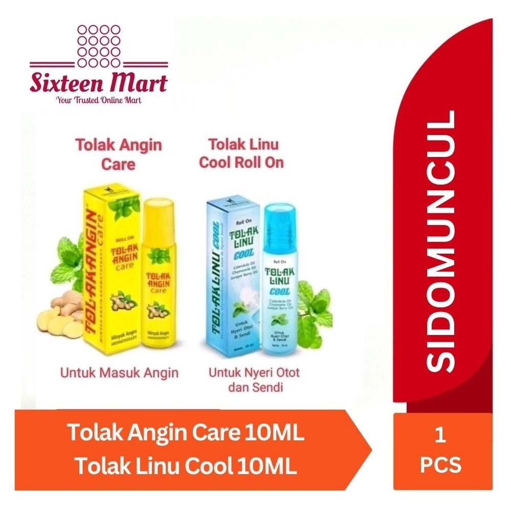 Tolak Angin Care Tolak Linu Cool Aromatherapy Oil Roll On (SG)