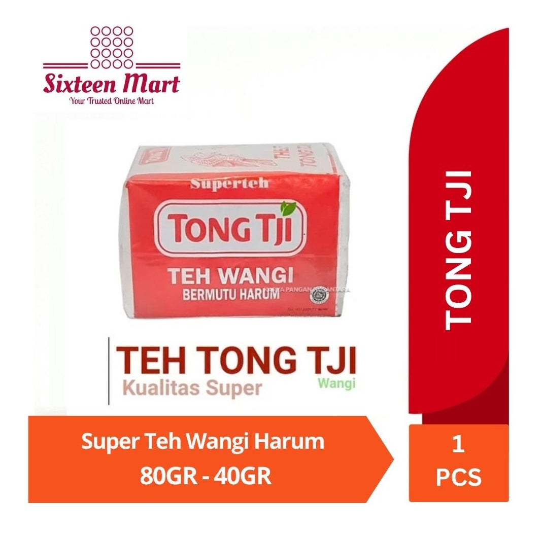 TONG Tji Teh Seduh Wangi Super Bermutu Harum 80gr and 40gr (SG)