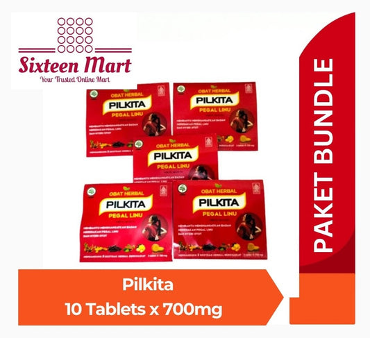 PILKITA 10 TABLET - Herbal Pegal Linu Nyeri Otot (SG)