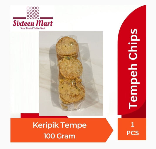 Keripik Tempe Khas kota Malang satuan 1 Pcs 100Gr Gurih Renyah (SG)
