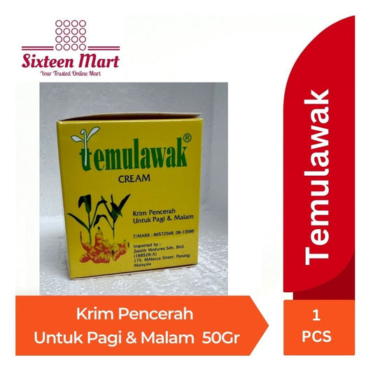 TEMULAWAK Cream Pencerah Untuk Pagi dan Malam Original (SG)