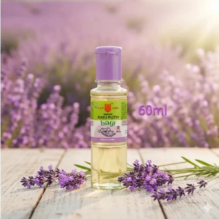 CAP Lang Minyak Kayu Putih Baby Lavender & Chamomile Plus Minyak Sereh 60ML (SG)