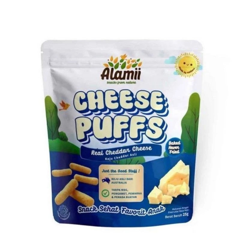 Healthy Snacks Alamii for kids | Alami Puffs | No MSG | No Colouring | No Preservatives (SG)