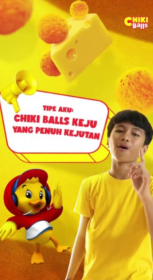 Chiki Balls Cheese Snacks 50g (SG)