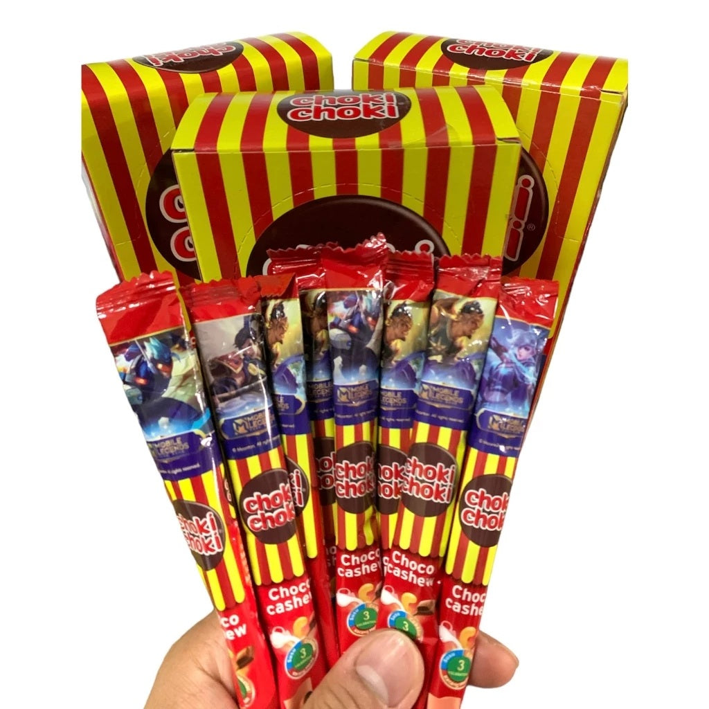 Choki Choki Chococashew 180gr per BOX (20 pcs x 9gr) (SG)
